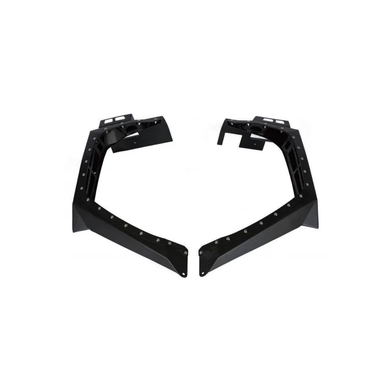 High Quality Armor Style Durable Wheel Arch Extensions Front Rear Fender Flares for Wrangler JK 2007-2017
